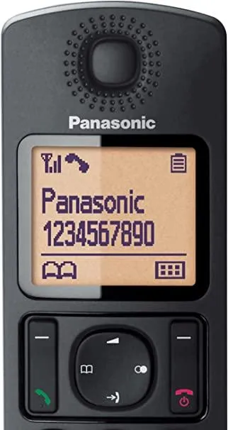 PANASONIC Digital Cordless Phone Black | KXTGC310