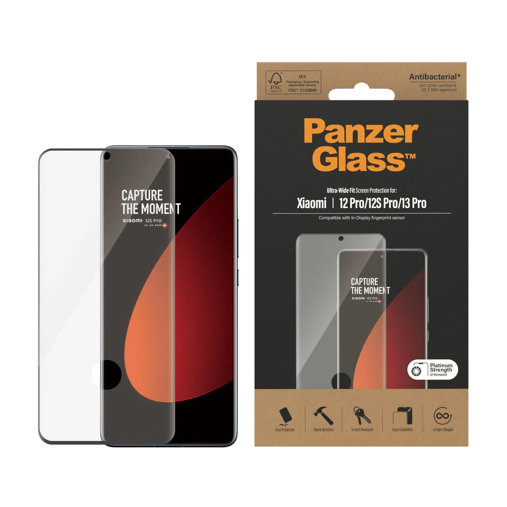 Panzerglass Xiaomi 12 Pro Case Friendly