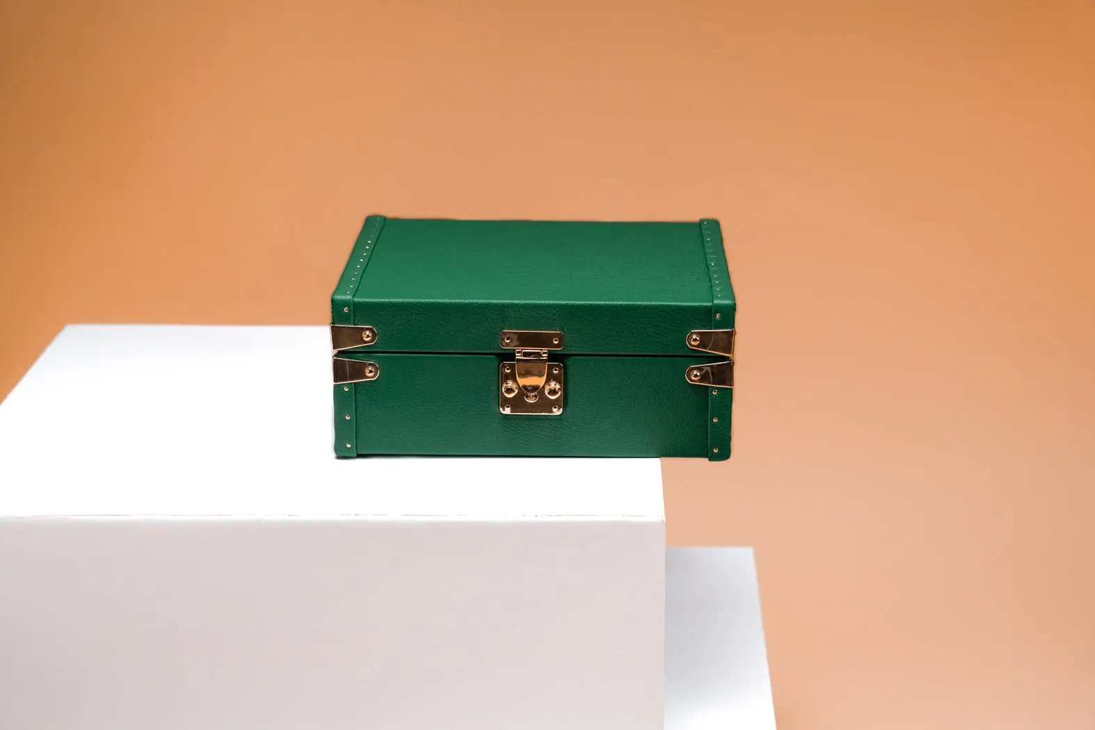 Petra Watch Case - Togo Christmas Green