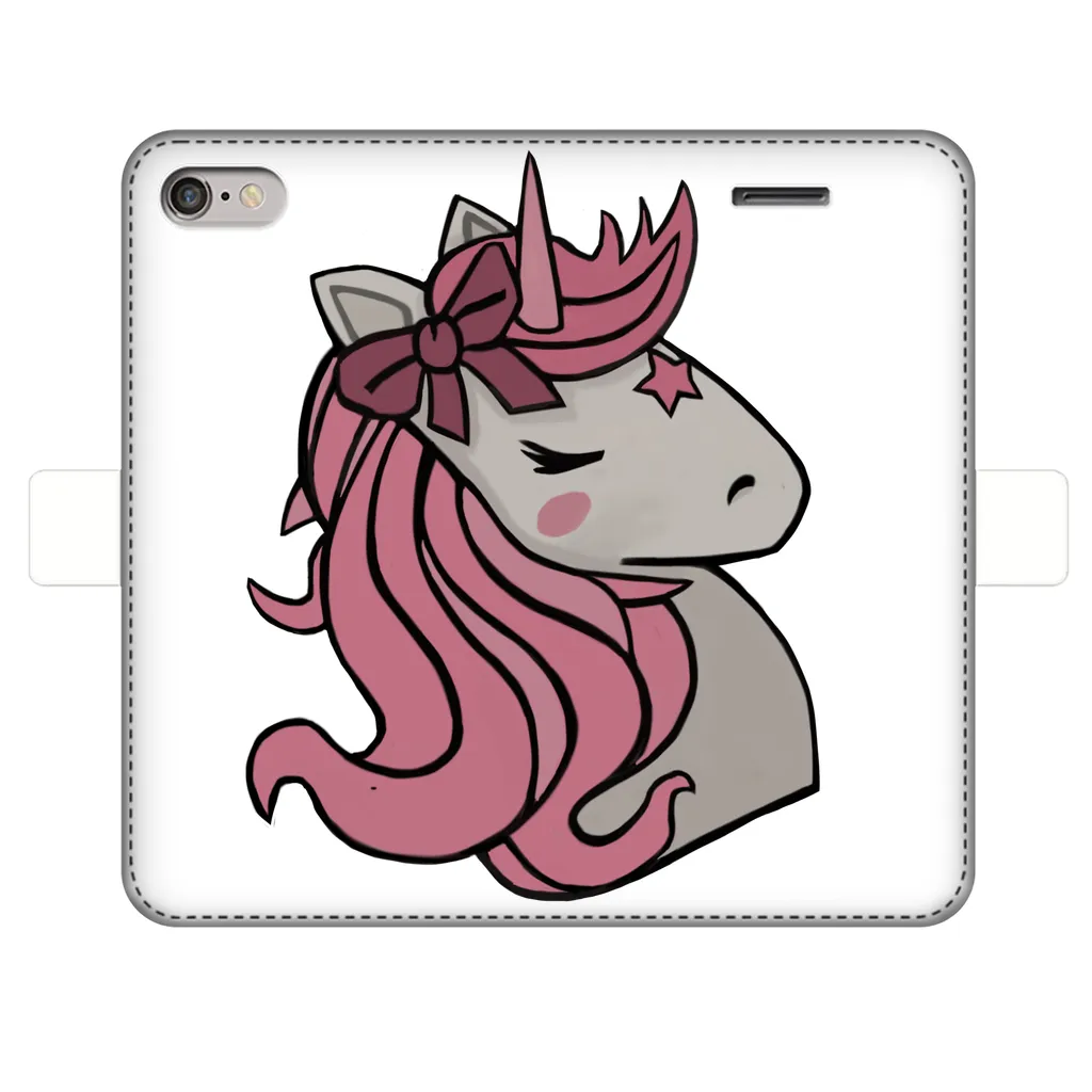 Pink Unicorn Fully Printed Wallet Cases