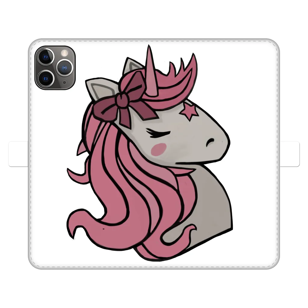 Pink Unicorn Fully Printed Wallet Cases