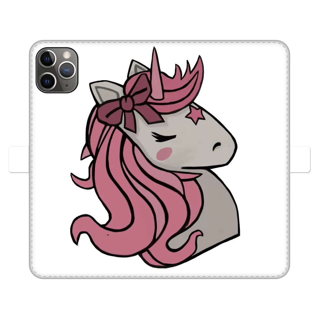 Pink Unicorn Fully Printed Wallet Cases