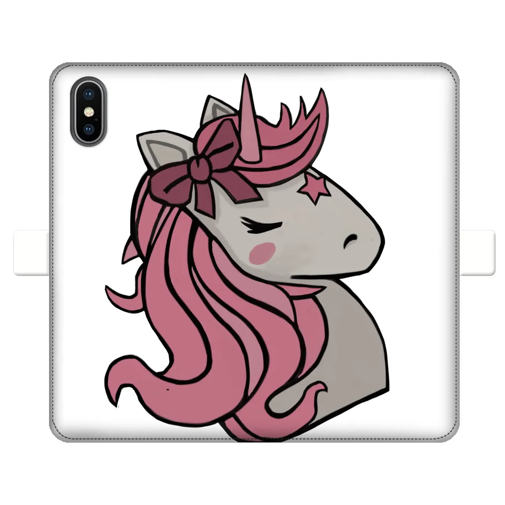 Pink Unicorn Fully Printed Wallet Cases