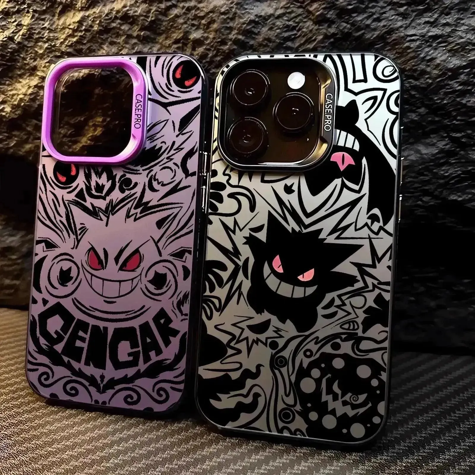 Pokemon Gengar Vivid Phone Case 1 (For iPhones)