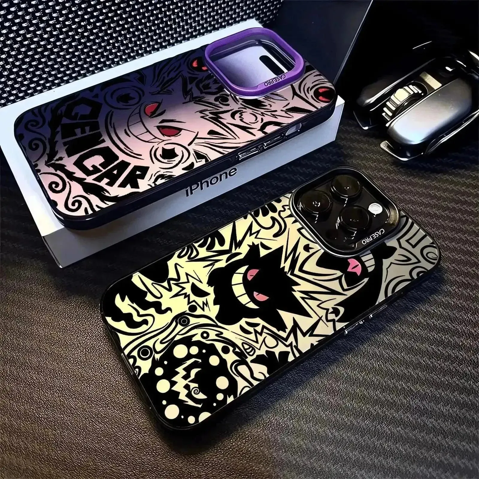 Pokemon Gengar Vivid Phone Case 1 (For iPhones)