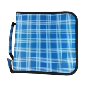 Poppy Crafts Die Storage Folder - Blue Line Chequered