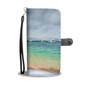 Pristine Shores by Brad Scott - Phone Case Wallet