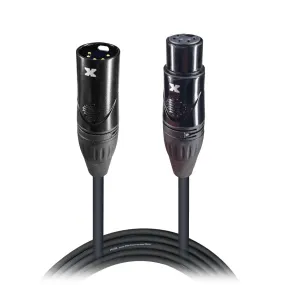 ProX XC-5PDMX25 25 Ft. DMX XLR5-M to XLR5-F High Performance Cable