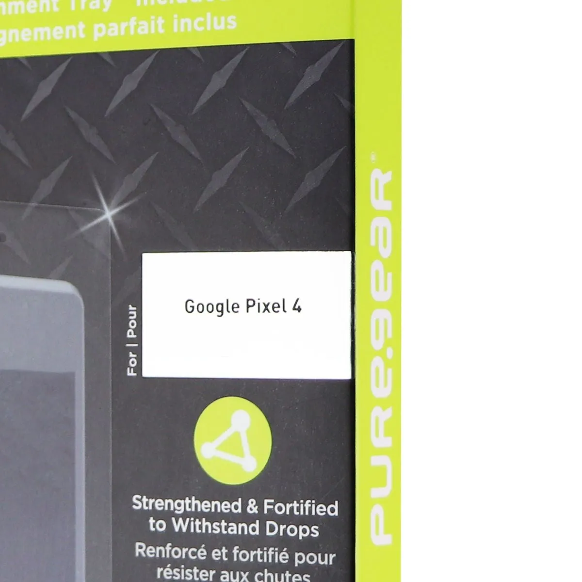 PureGear Steel 360 Tempered Glass Screen Protector for Google Pixel 4 - Clear