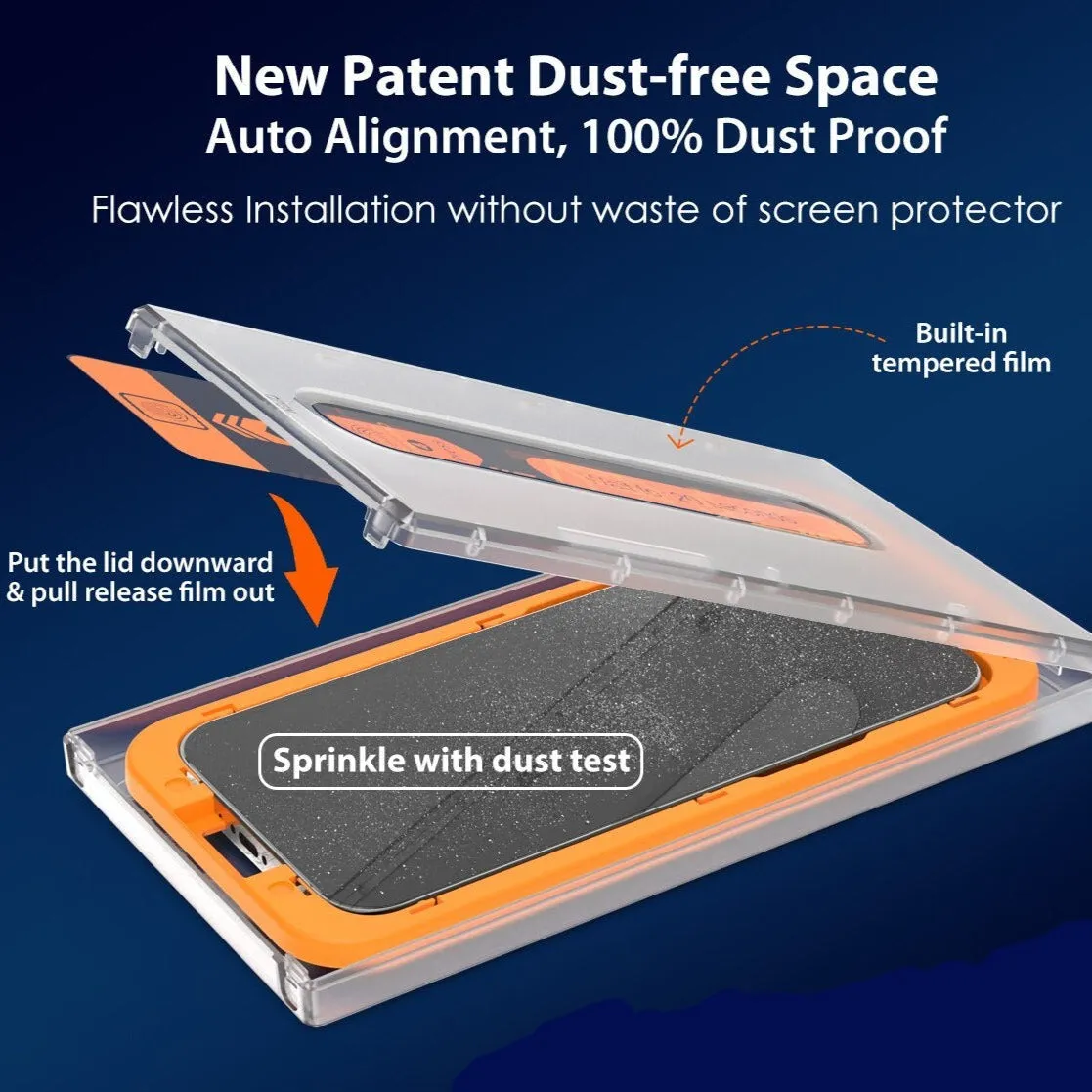 Quick Instal Dust-proof iPhone Screen Protector