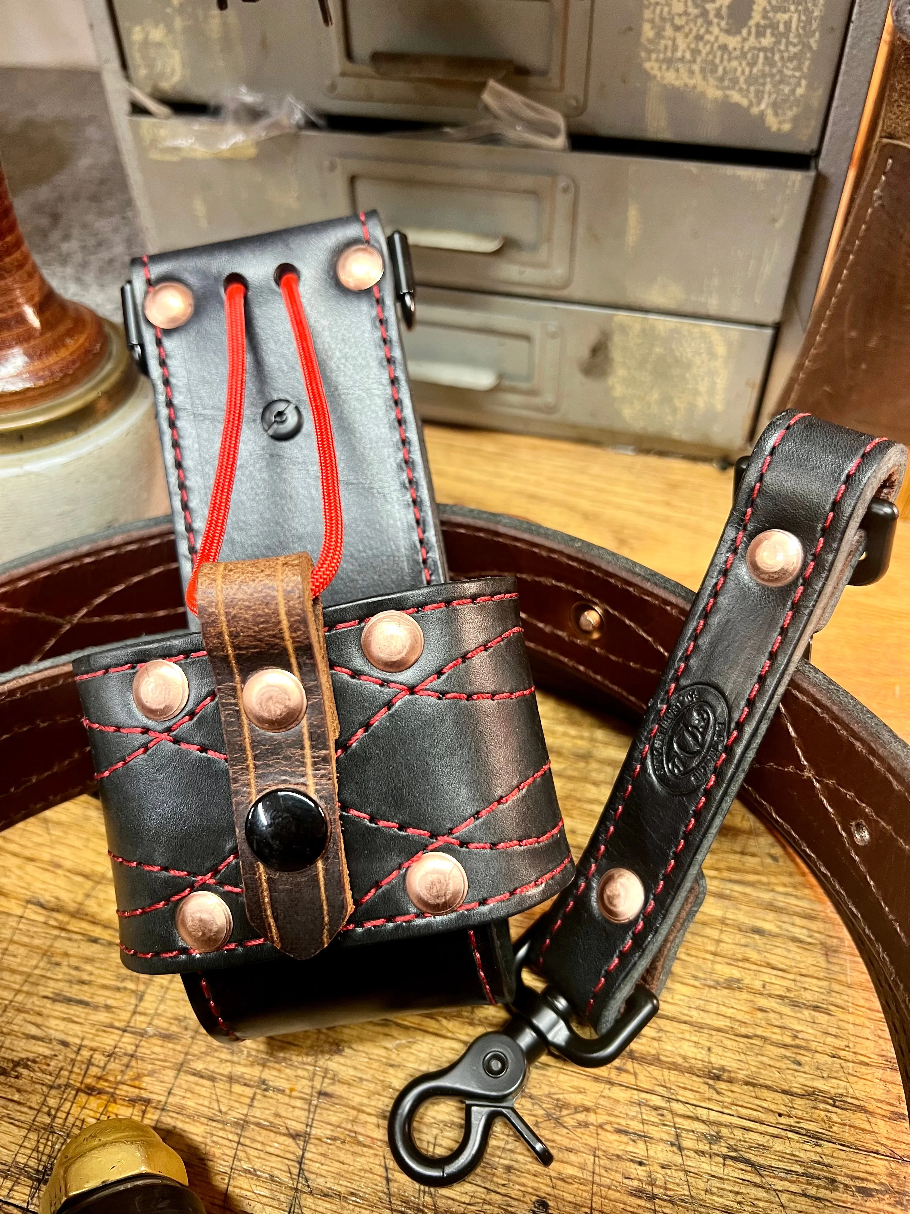 "GUNSLINGER" Ultra Premium Radio Strap Set