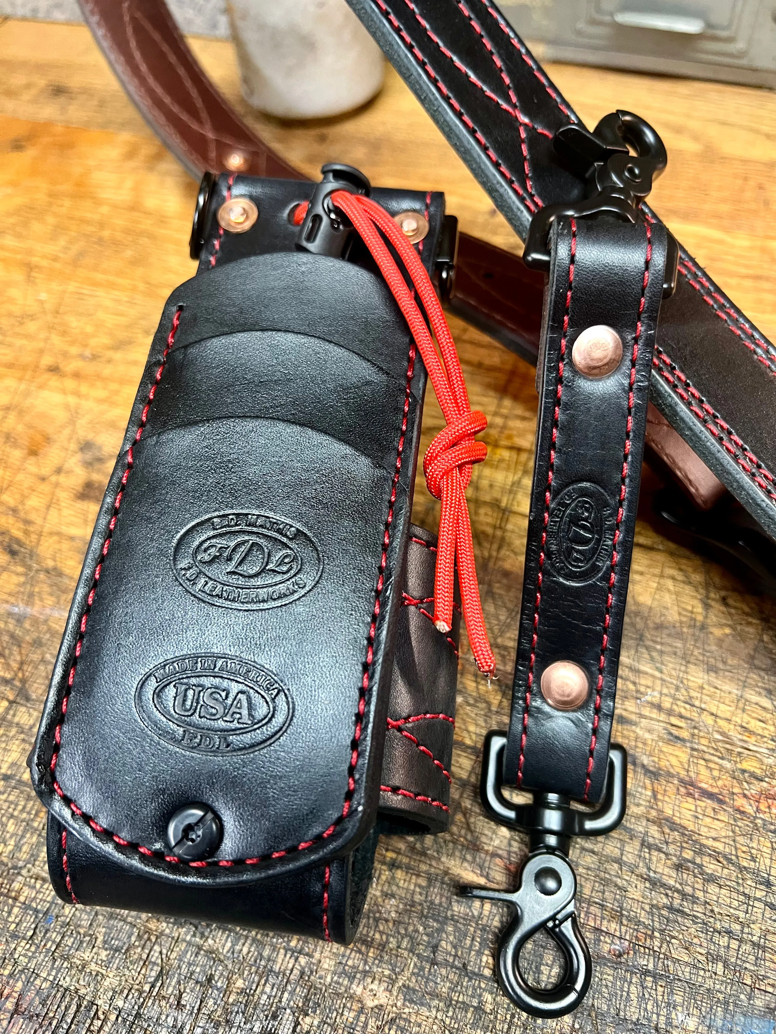 "GUNSLINGER" Ultra Premium Radio Strap Set