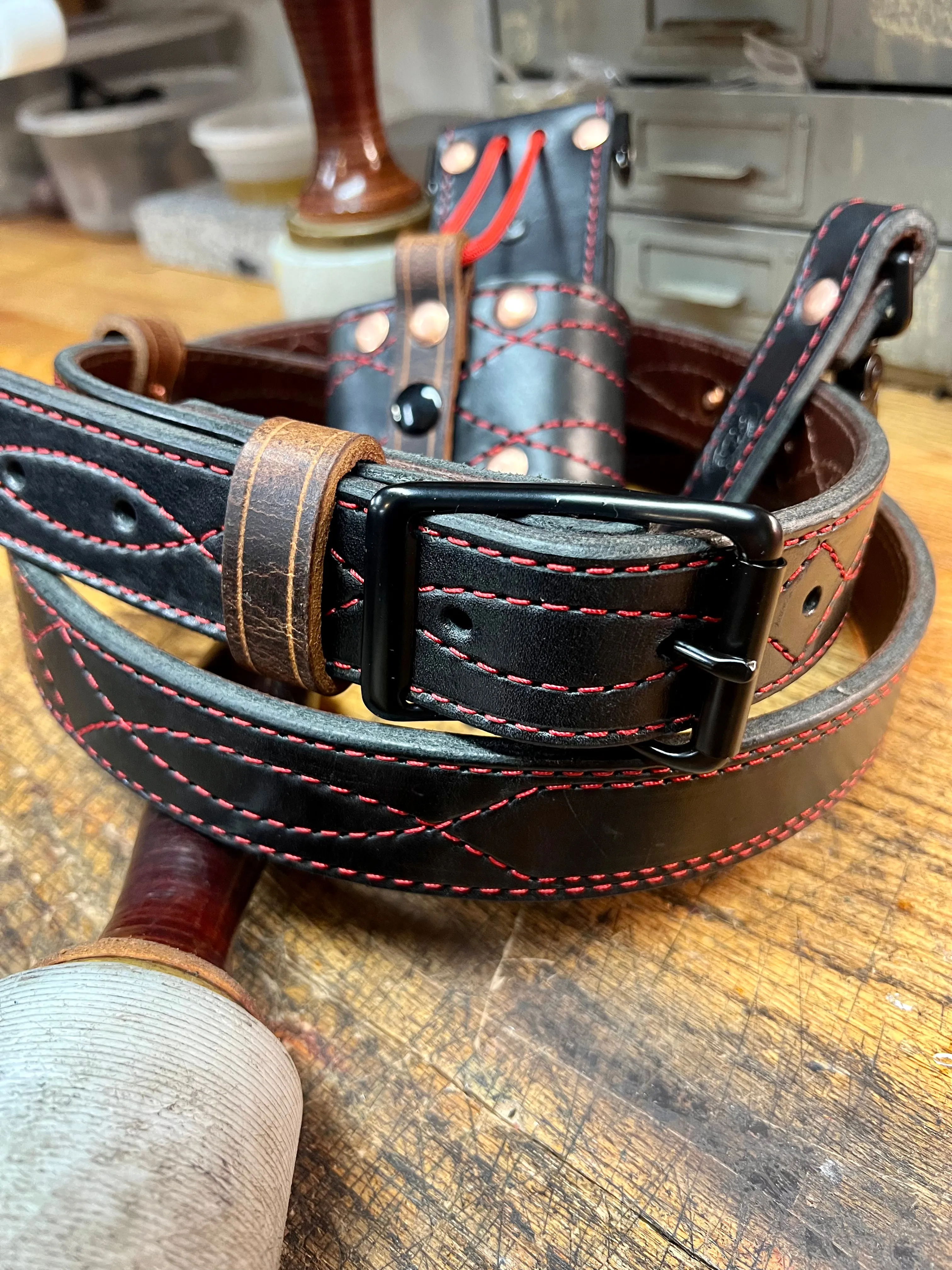 "GUNSLINGER" Ultra Premium Radio Strap Set