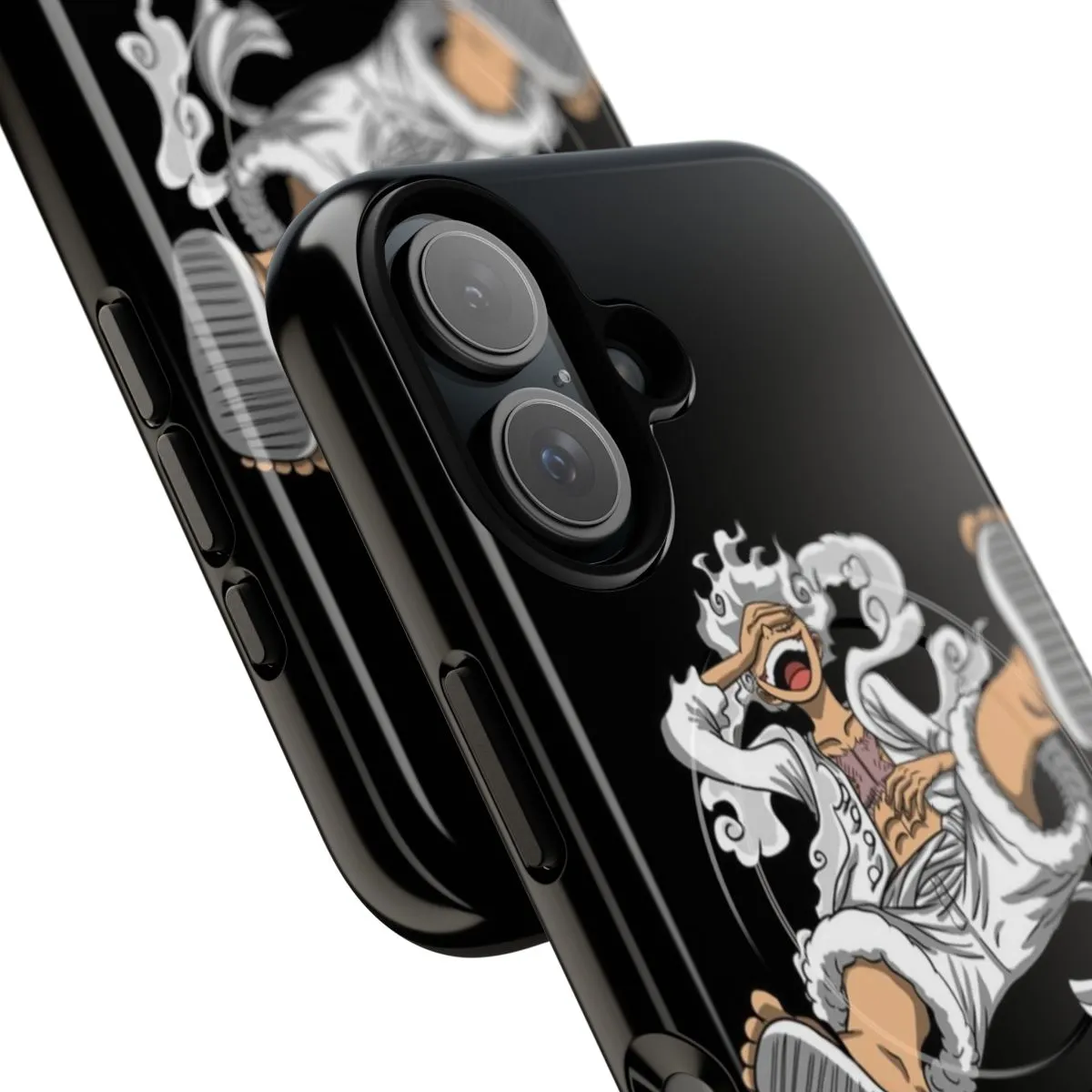 "Magnetic Tough Phone Case Inspired by One Piece Gear 5 Luffy"