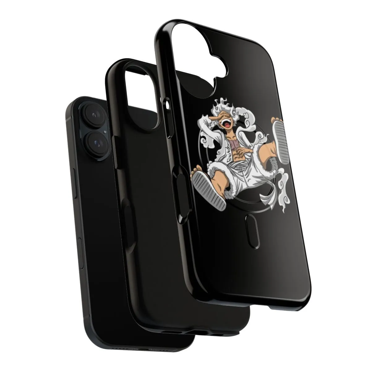 "Magnetic Tough Phone Case Inspired by One Piece Gear 5 Luffy"