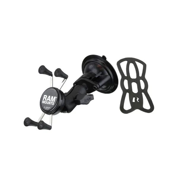 RAM® X-Grip® Phone Mount with Twist-Lock™ Suction Cup (RAM-B-166-A-UN7U)