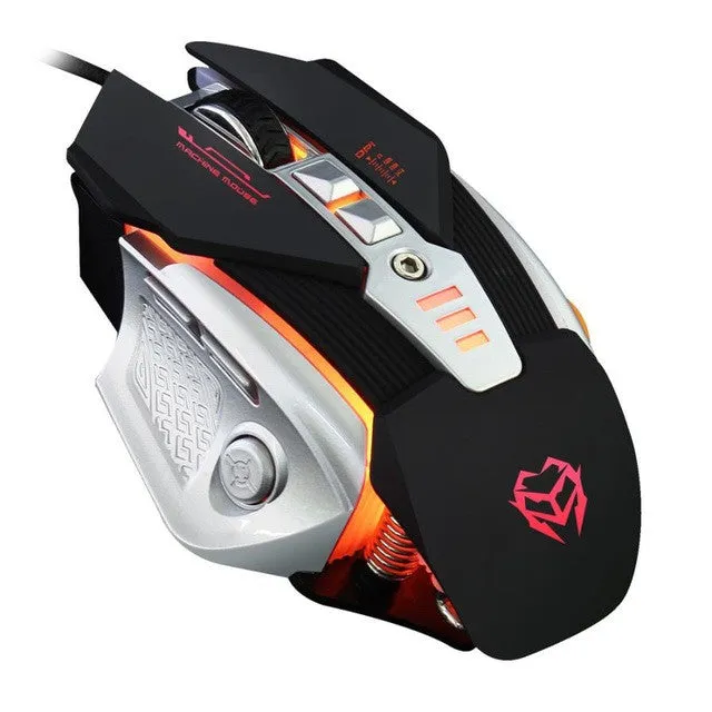 Rechargeable Optical Adjustable 8D Button Gaming Mouse