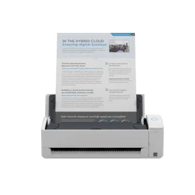 Ricoh Ix1300 30Ppm/60Ipm A4 Duplex Dual-Path Adf Wi-Fi Usb3.2 Led Desktop Scanner, Windows, Macos, Ios, Ipados, Android.