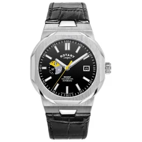 Rotary Regent Men's Black Watch GS05455/04