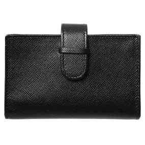 Saffiano Business Card Case Black