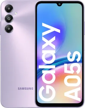 Samsung Galaxy A05s 4G - 128GB Storage - 4GB RAM - Dual Sim - Violet- Unlocked - International Model