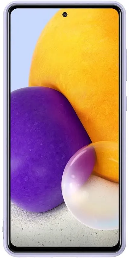 Samsung Galaxy A72 Silicone Cover Violet - EF-PA725TVEGWW