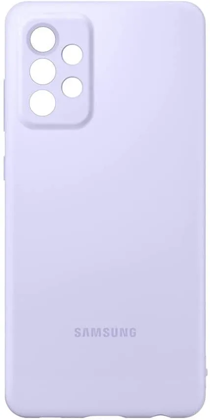 Samsung Galaxy A72 Silicone Cover Violet - EF-PA725TVEGWW