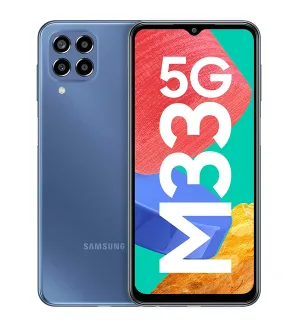 Samsung Galaxy M33 5G (Deep Ocean Blue, 6GB, 128GB Storage) | 6000mAh Battery | Upto 12GB RAM