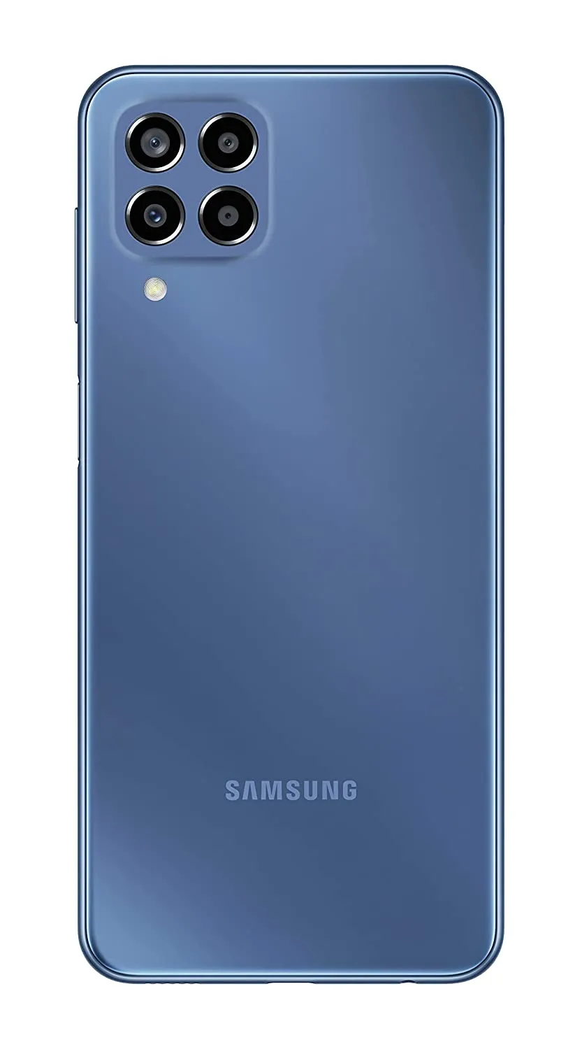 Samsung Galaxy M33 5G (Deep Ocean Blue, 6GB, 128GB Storage) | 6000mAh Battery | Upto 12GB RAM