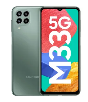 Samsung Galaxy M33 5G Mystique Green, 6GB, 128GB Storage | 6000mAh Battery | Upto 12GB RAM