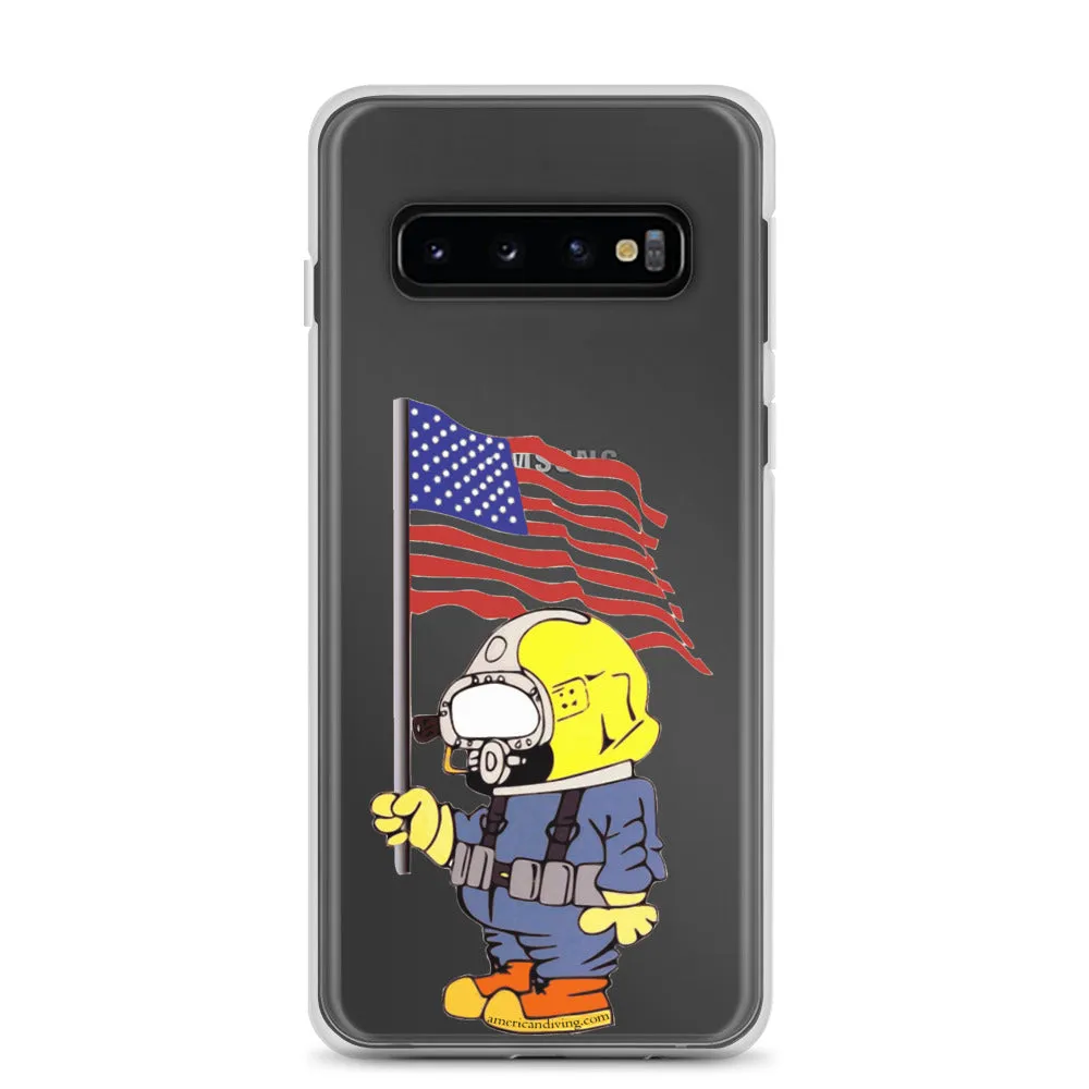 Samsung Galaxy S10/S10 /S10e/S20/S20 Plus/S20 Ultra Phone Case w/ Patriot Diver