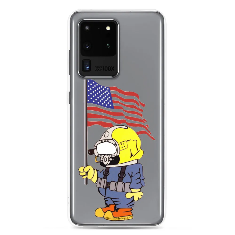 Samsung Galaxy S10/S10 /S10e/S20/S20 Plus/S20 Ultra Phone Case w/ Patriot Diver