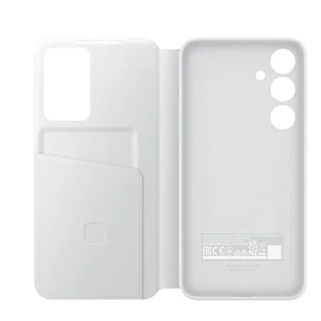 Samsung Galaxy S24 Plus Smart View Wallet Case White - EF-ZS926CWEGWW