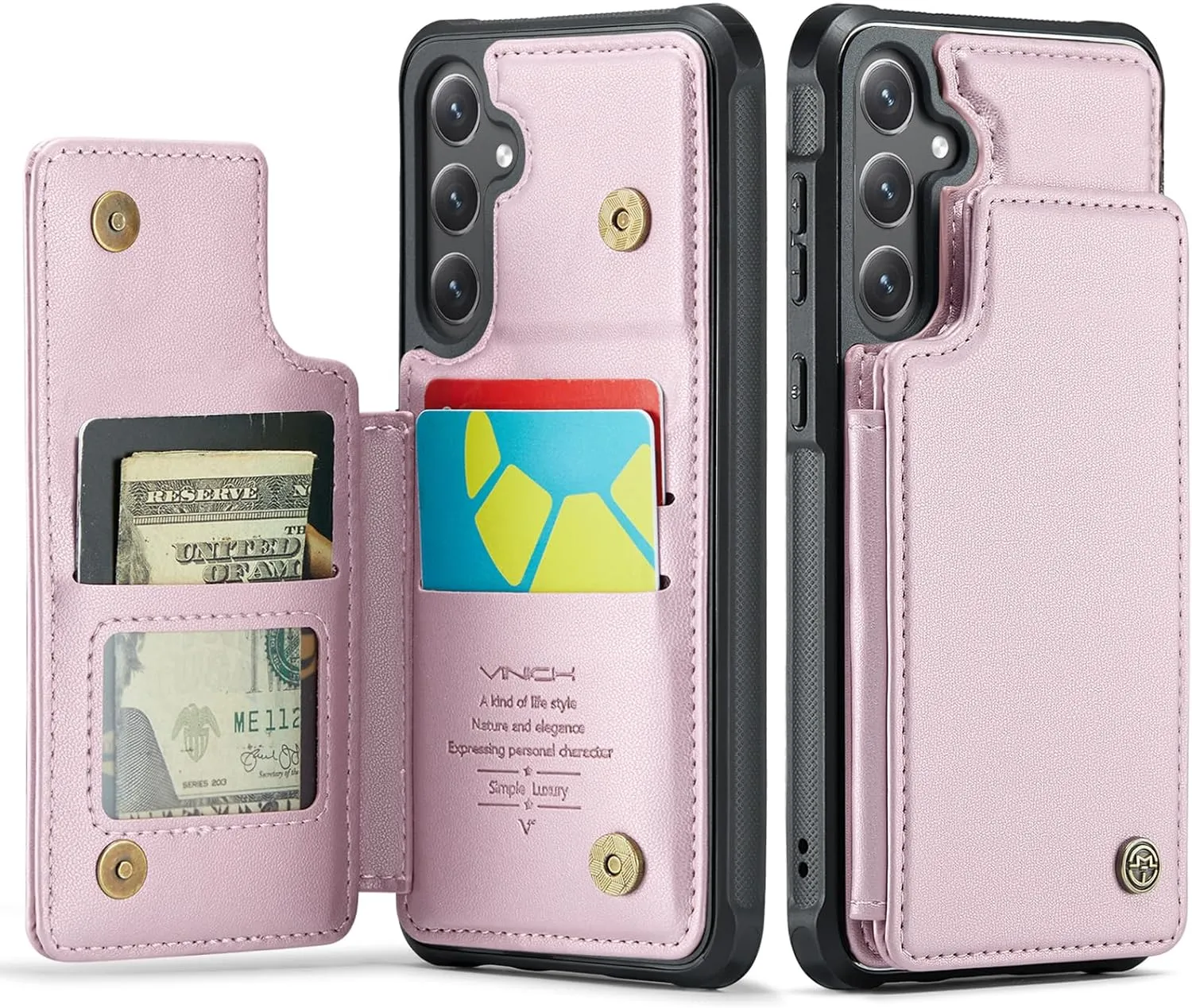 Samsung Galaxy S24 Ultra Card Holder Wallet Case