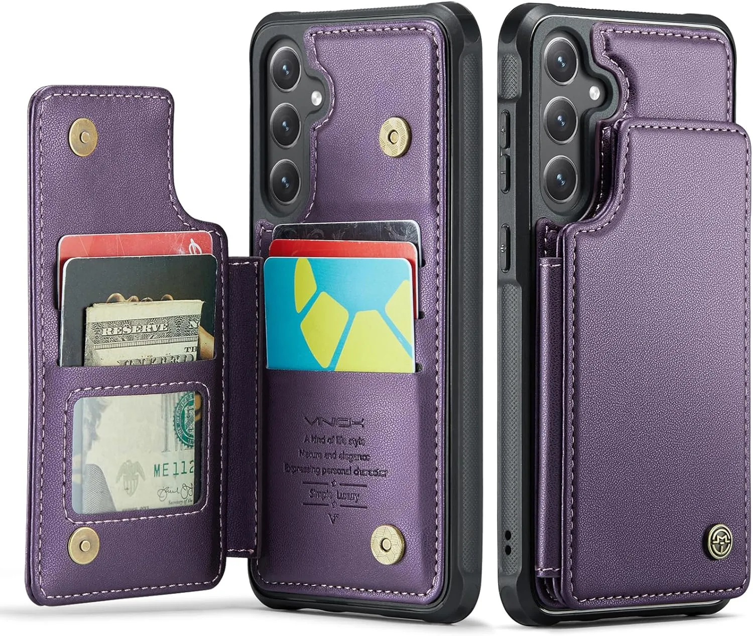 Samsung Galaxy S24 Ultra Card Holder Wallet Case