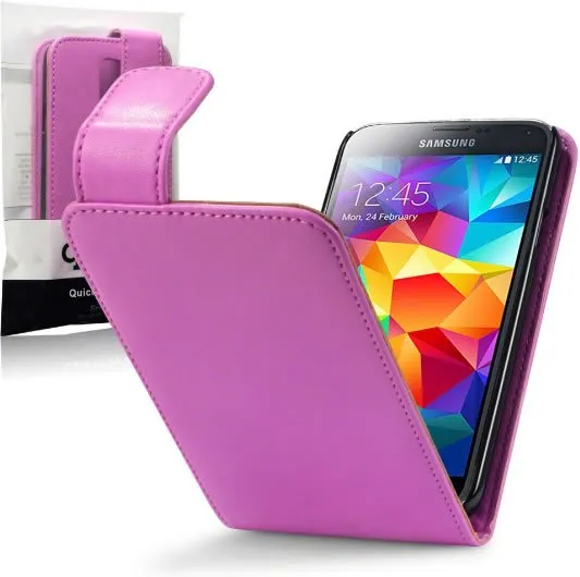 Samsung Galaxy S5 Flip Case - Pink