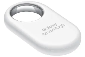 Samsung Galaxy Smart Tag 2 (1 Pack), White | Bluetooth Tracker | Compass View | AR Find | IOT Control | Lost Mode