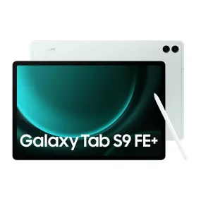 Samsung Galaxy Tab S9 FE , S Pen in-Box, 31.50 cm (12.4 inch) Display, RAM 12 GB, ROM 256 GB Expandable, WiFi 5G, IP68 Tablet, Mint