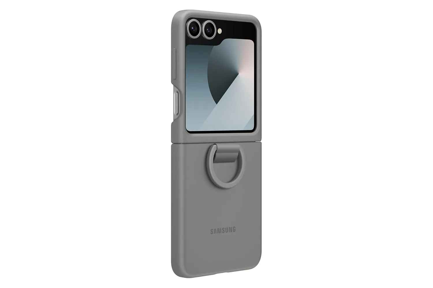 Samsung Galaxy Z Flip6 Silicone Case, Gray