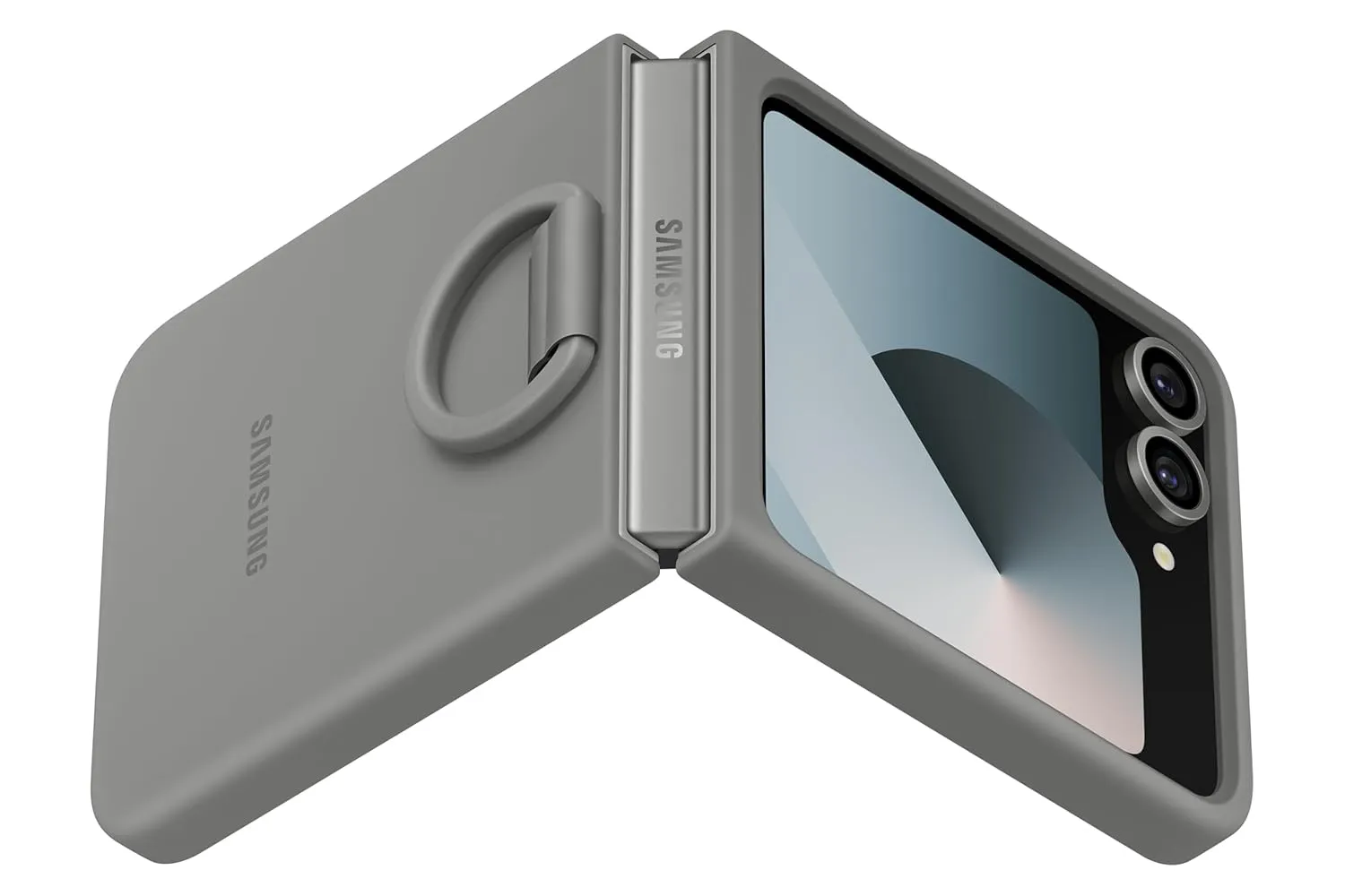 Samsung Galaxy Z Flip6 Silicone Case, Gray