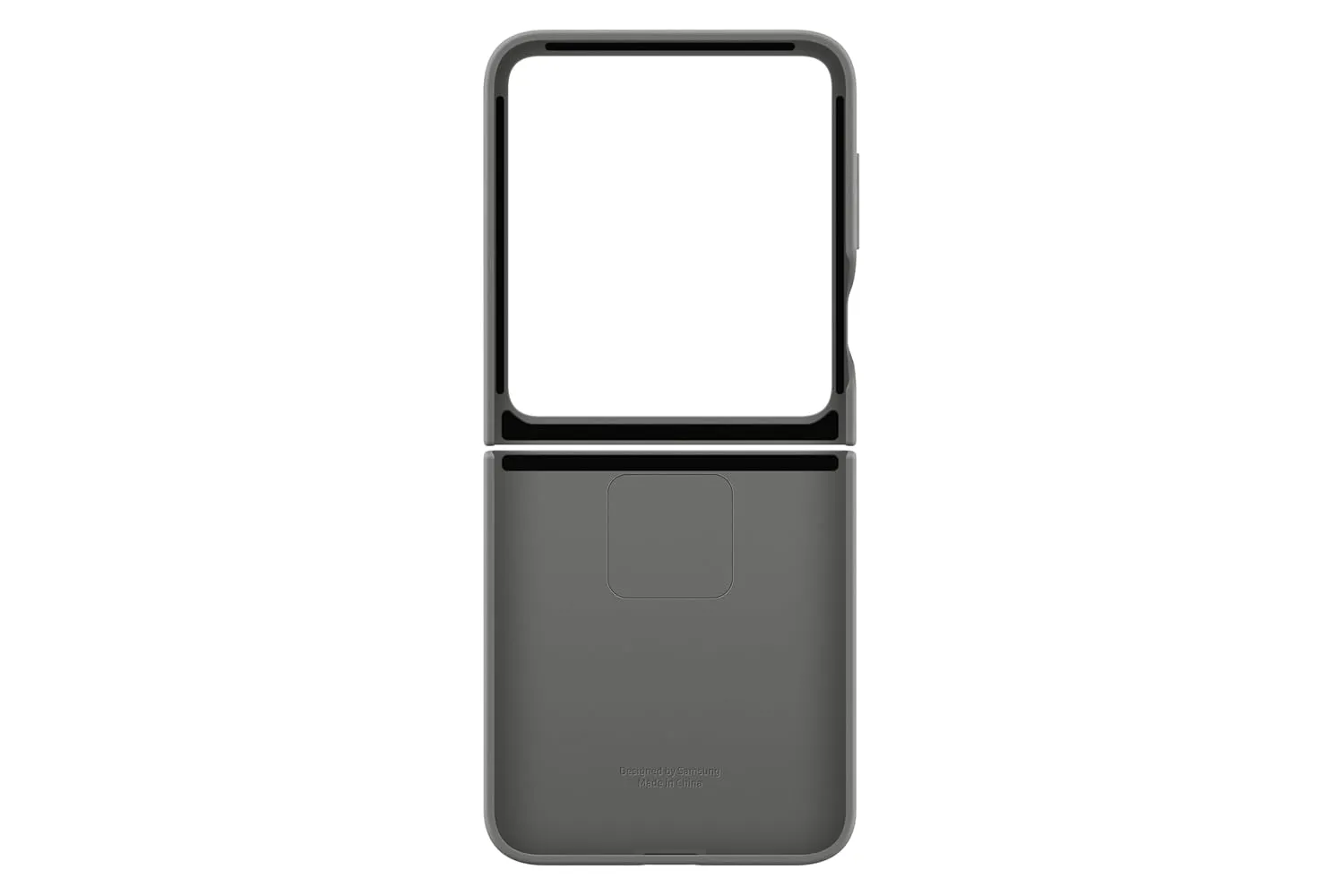 Samsung Galaxy Z Flip6 Silicone Case, Gray