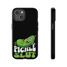 Sassy Pickle iPhone 15 Phone case, Pickle iPhone 15 phone case, Funny iPhone 15 case,