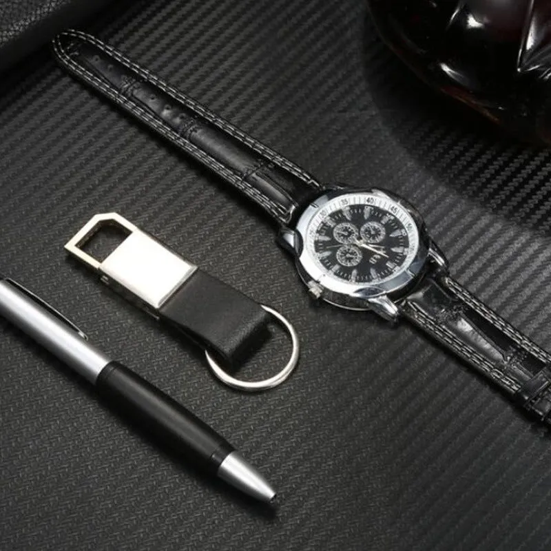 Set Wallet, Watch, Keychain, Pen, Tie