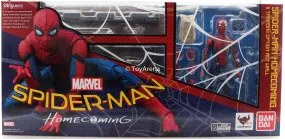 S.H. Figuarts Marvel Spider Man Spiderman: Homecoming & Tamashii ACT Wall Action Figure