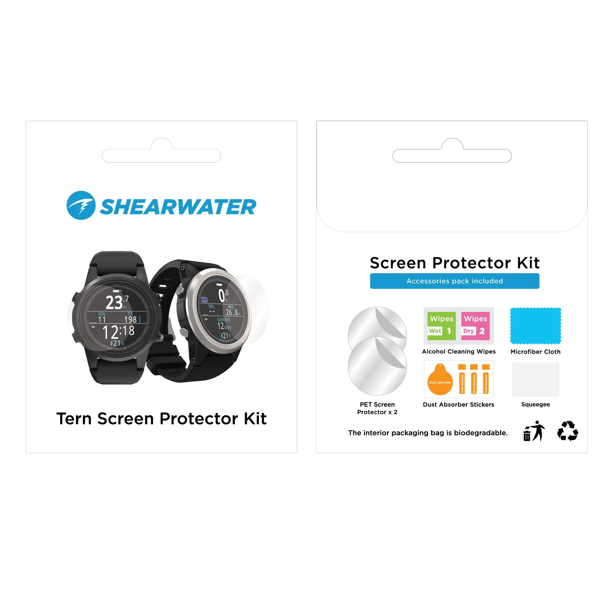 Shearwater Tern & Tern Tx Screen Protector Kit