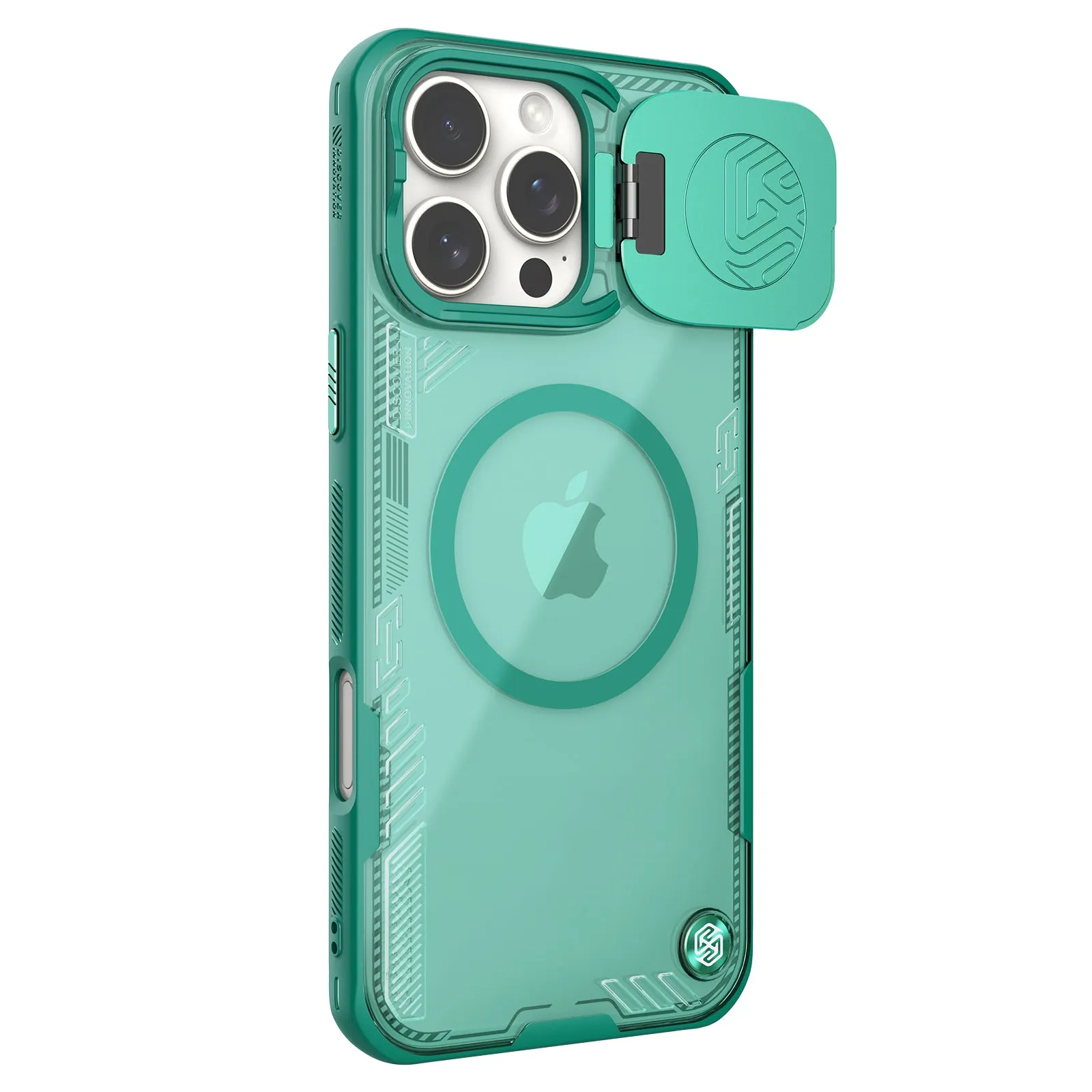 Shockproof Clear Magnetic Phone Case Camera Lens Protection For iPhone