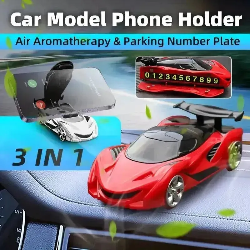 Sleek Aromatherapy Sports Car Phone Mount