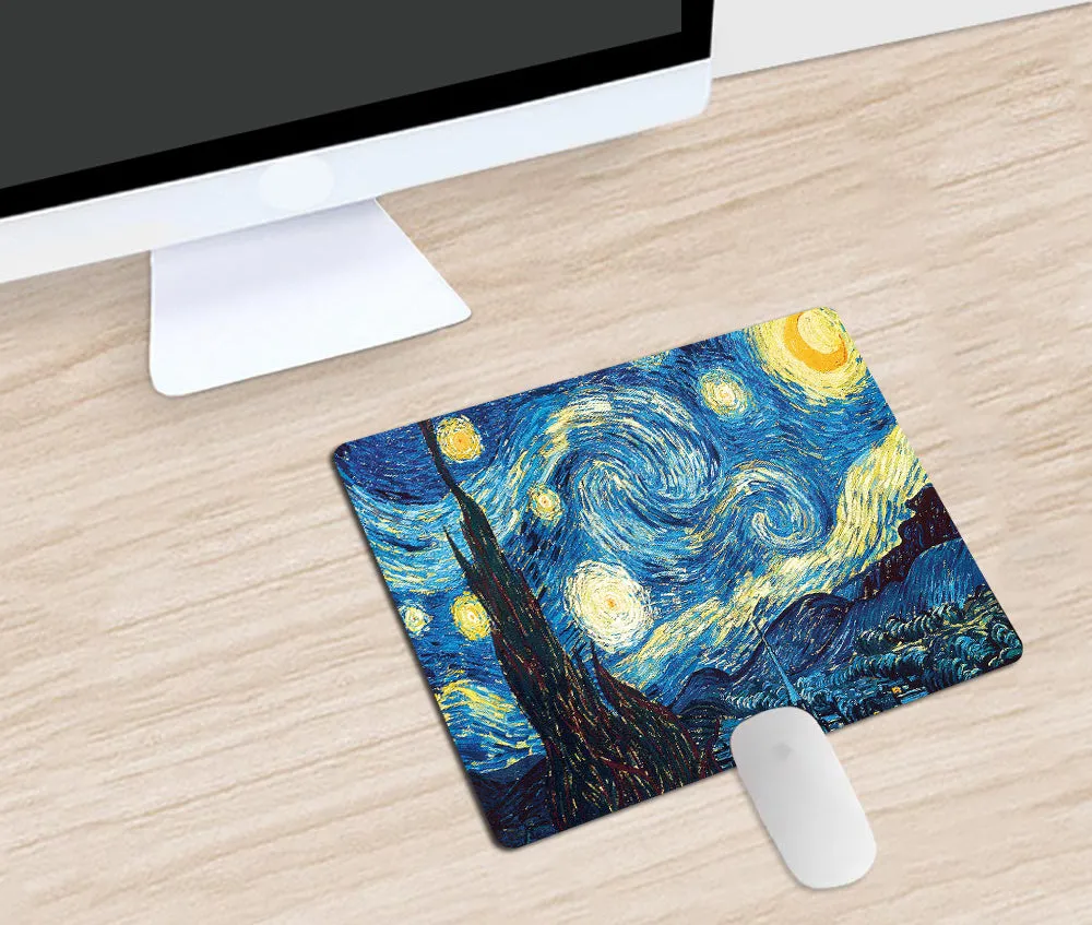 Small/Large Mouse Pad for Gaming Player desk laptop Rubber Mouse Mat mousepad Geometric formula & Blackboard