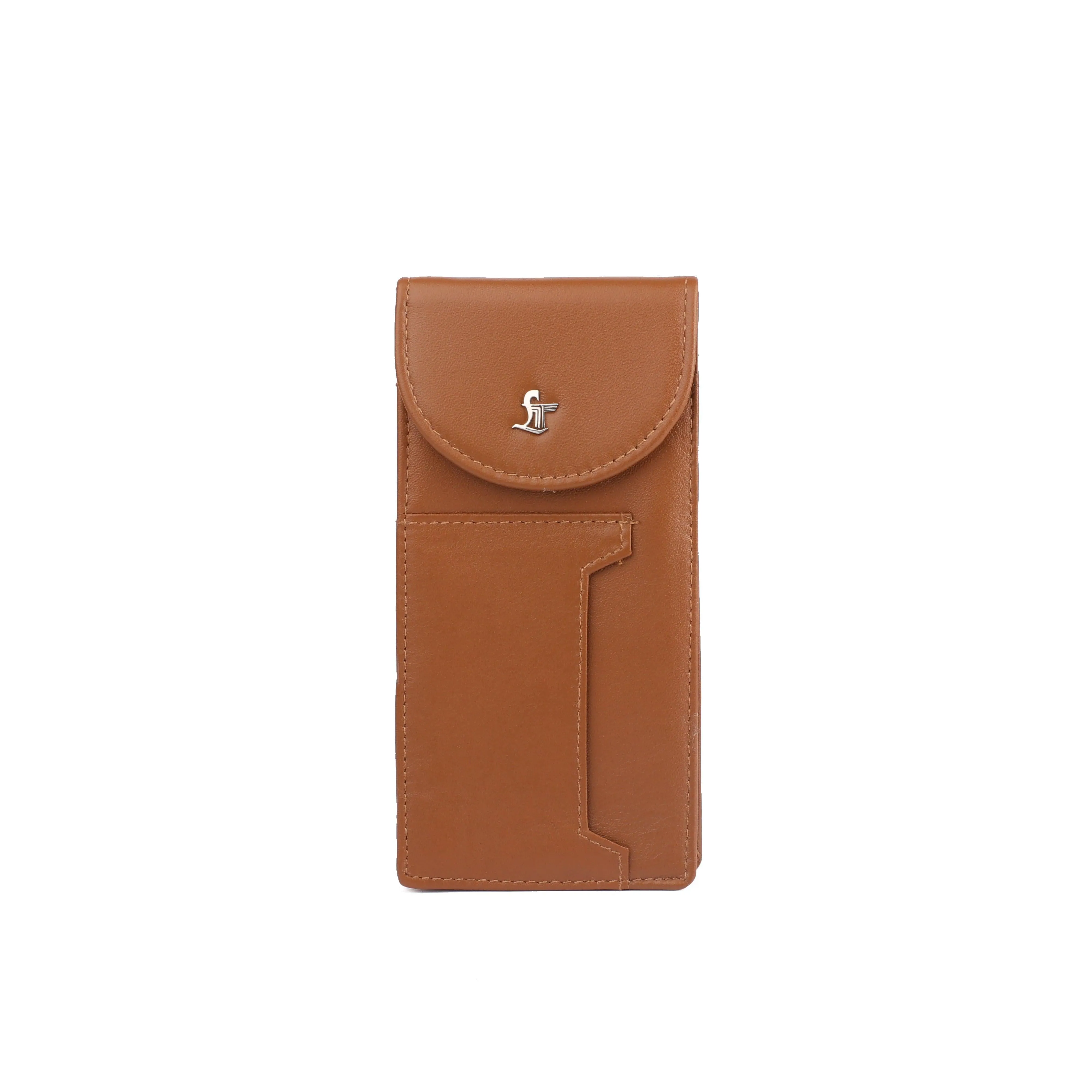 Spectacle Case IV | Leather Eyeglass Case | Goggle Case | Color- Tan