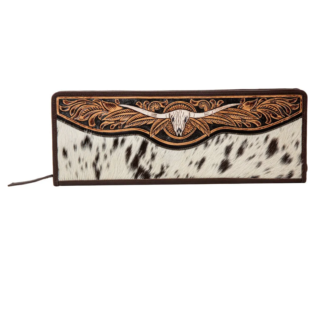 Spirit Of The Herd Hand-Tooled Jewelry Box Case